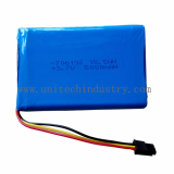 Custom lipo battery pack 706192 5000mAh 3_7V li_polymer 